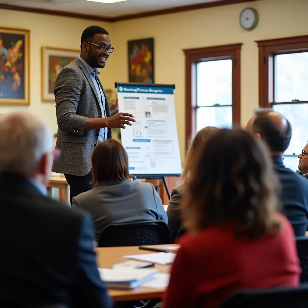 Professional team collaboration