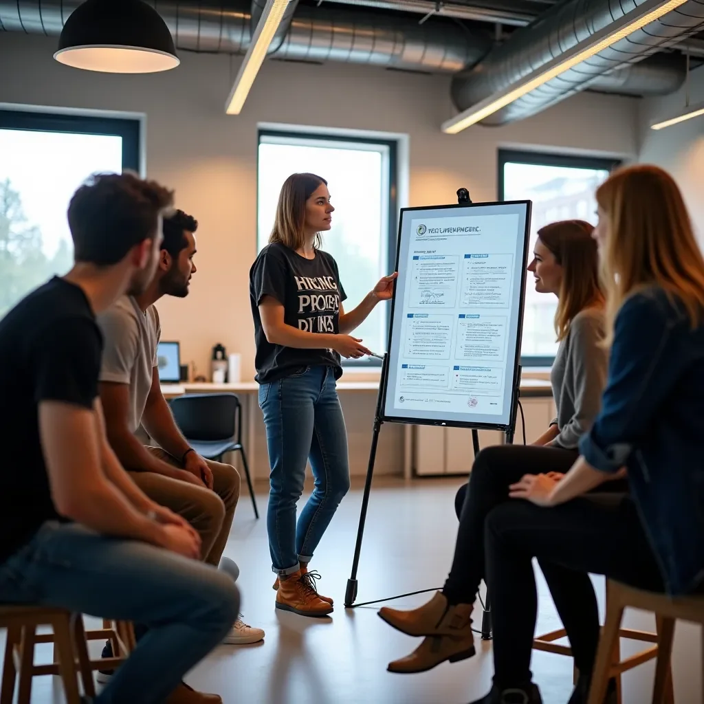 Modern green background